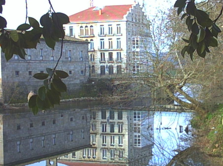 Hotel Balneario Acuña Caldas De Reis Exterior foto