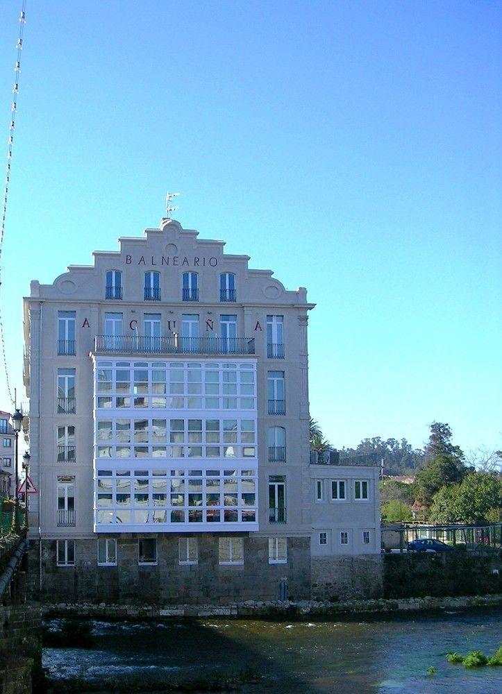 Hotel Balneario Acuña Caldas De Reis Exterior foto