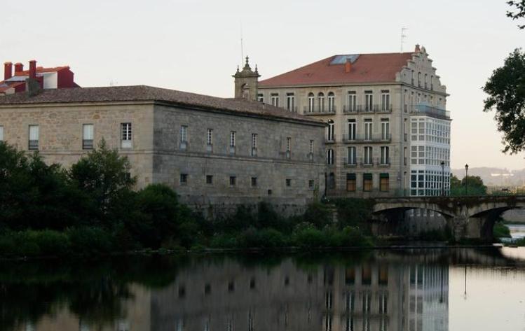 Hotel Balneario Acuña Caldas De Reis Exterior foto